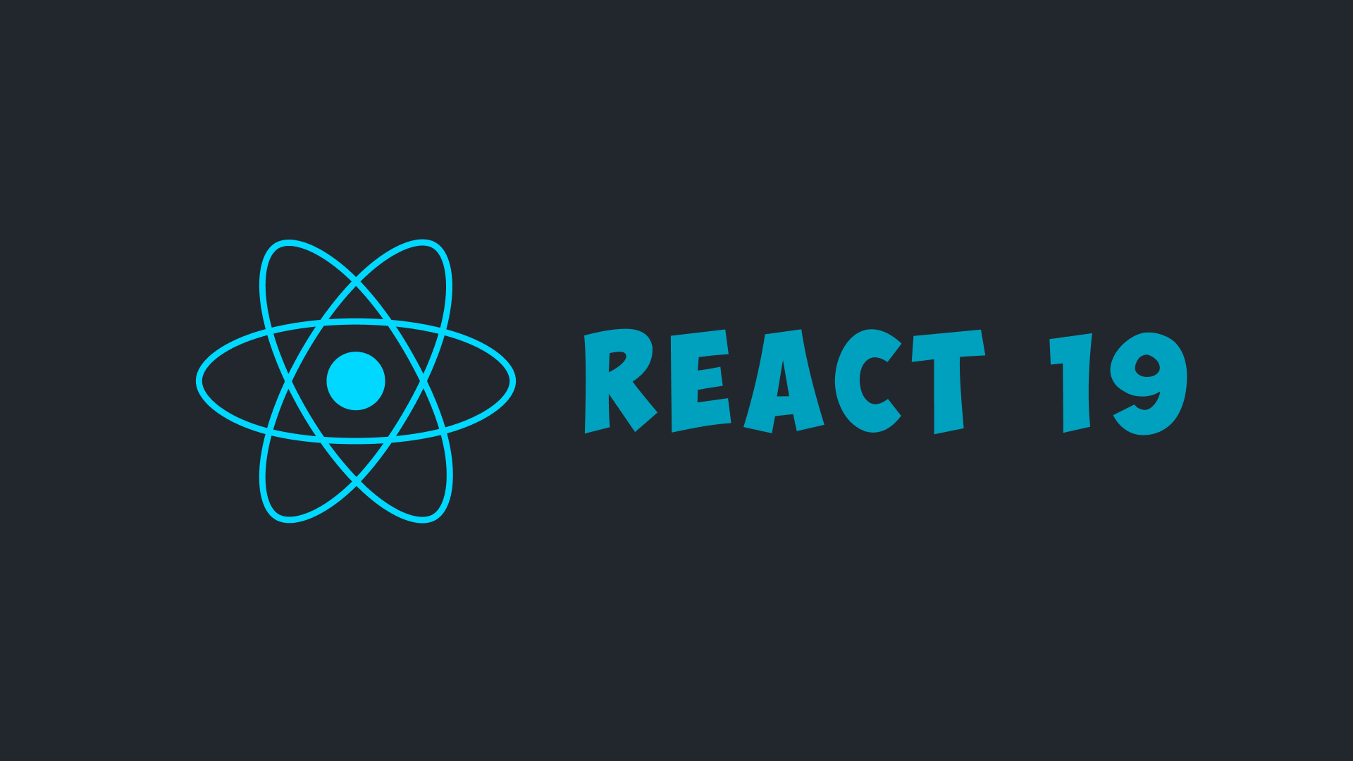 Обложка статьи: 'Что нового в React 19?'